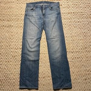 Men’s 7 For All Mankind 32W Austyn Straight Leg